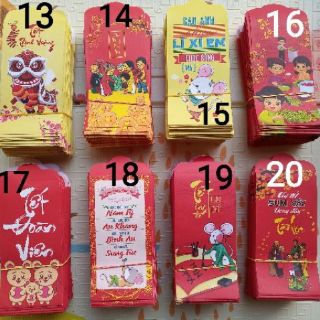 (ĐƯỢC CHỌN MẪU) Bao lì xì tết đẹp