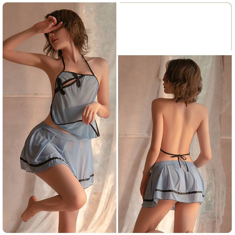 Bộ Đồ Lót Phối Lưới Phong Cách Trung Hoa Quyến Rũ Cho Nữ