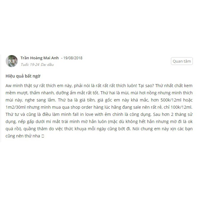 KEM DƯỠNG MẮT AHC REAL EYE CREAM FOR FACE | BigBuy360 - bigbuy360.vn