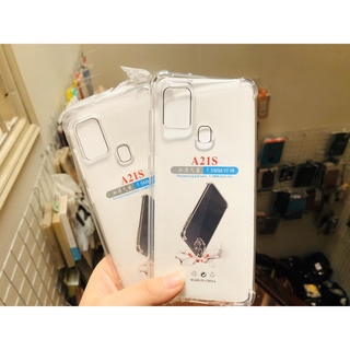Ốp lưng Samsung Galaxy A21S silicon dẻo trong suốt chống sốc