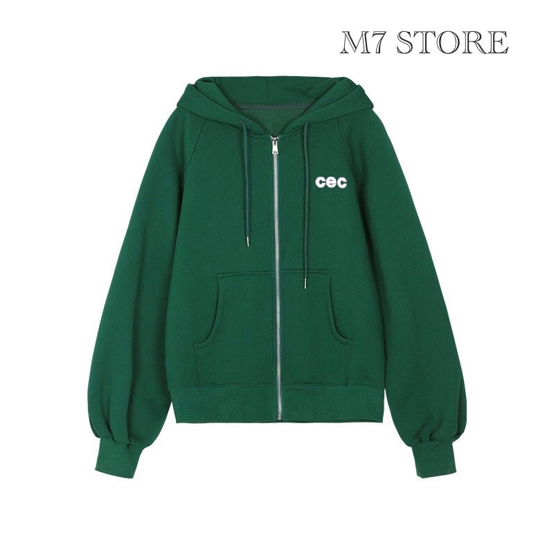 KHOÁC Hoodie zip M742 Màu Nam Nữ Ulzzang Unisex 1hitshop