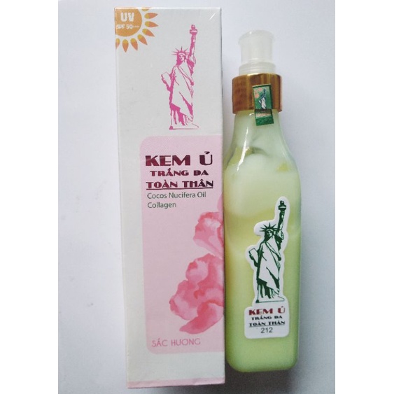 Kem ủ trắng da body sắc hương