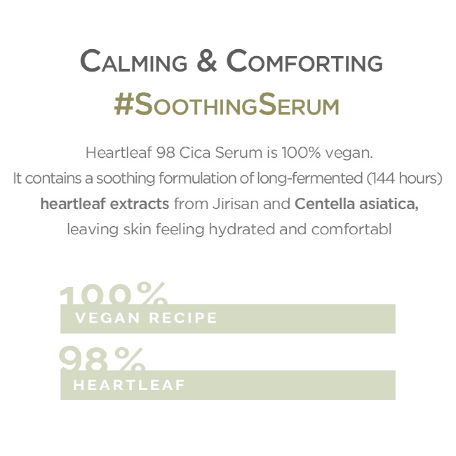 Serum ma:nyo Diếp Cá Our Vegan 98 Cica 100ml