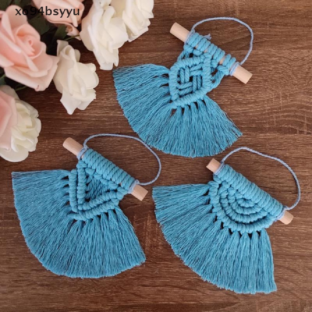 Thảm Macrame Đan Tay xo94bsyyu Có Tua Trang Trí Treo Tường