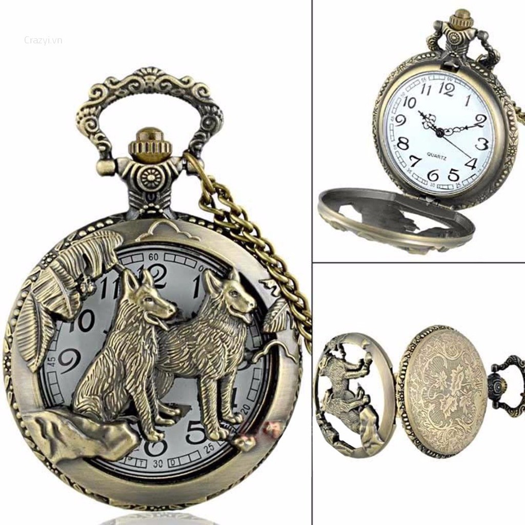 Đồng Hồ Bỏ Túi Phong Cách Steampunk Cổ Điển