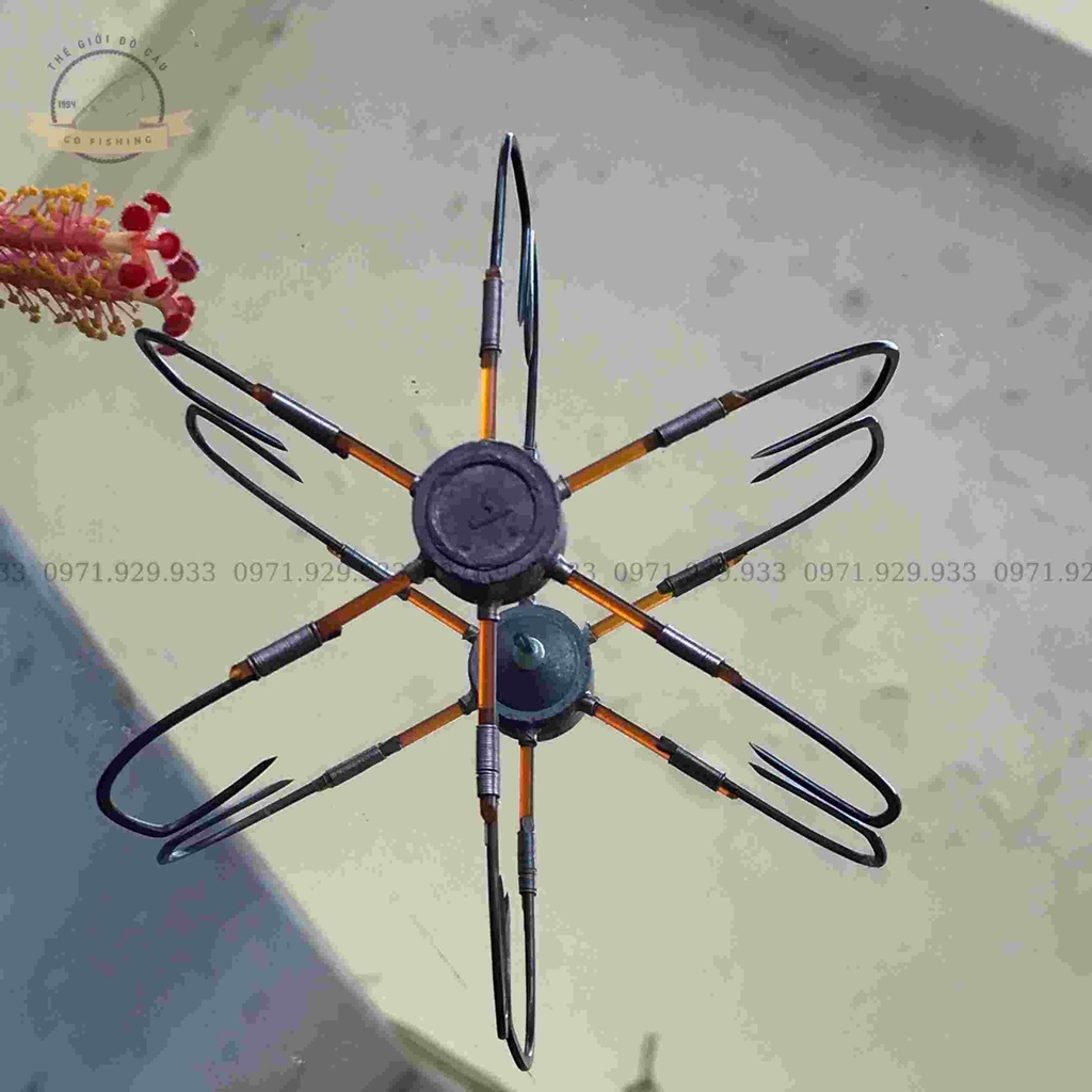 Lưỡi câu Mác - Lục, chì Đáy, cỡ lưỡi 10 - 12 - 14 siêu dính cá