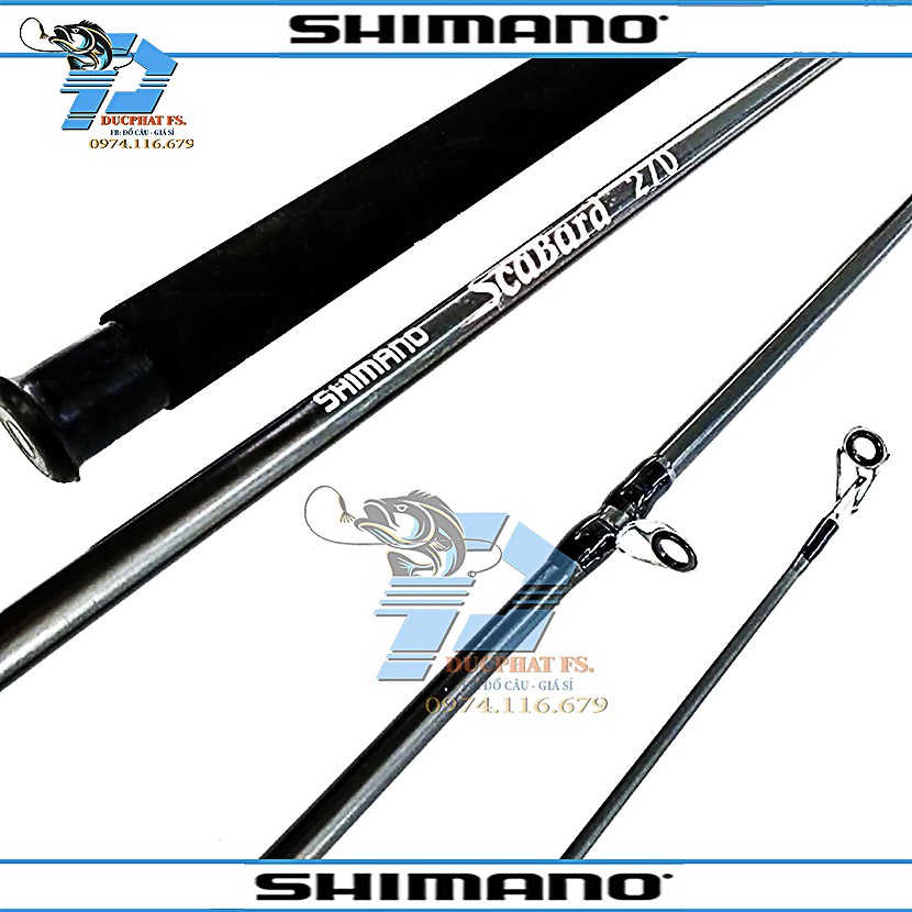 Cần câu máy 2 khúc đặc Shimano Siêu khỏe đủ size 1m5 -> 2m7