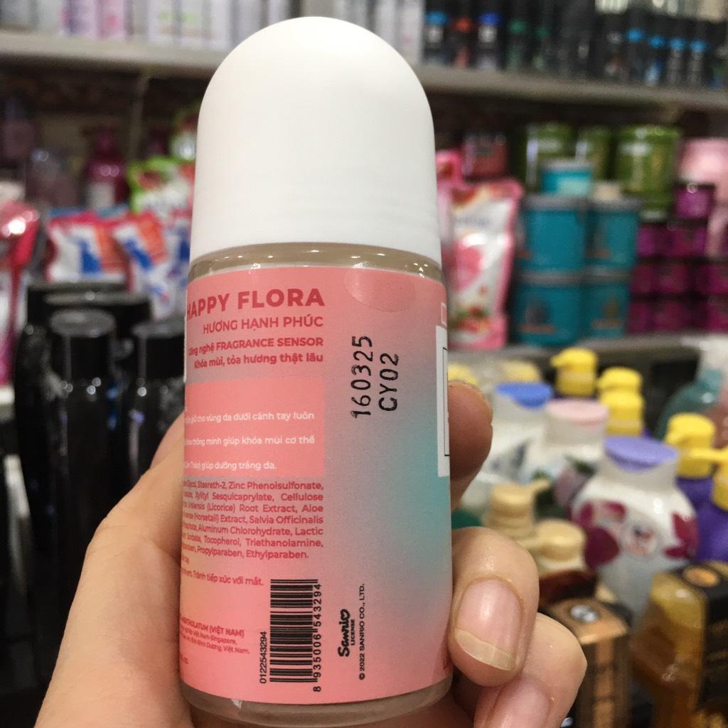 Lăn khử mùi Refre Happy Flora hương hạnh phúc 40ml