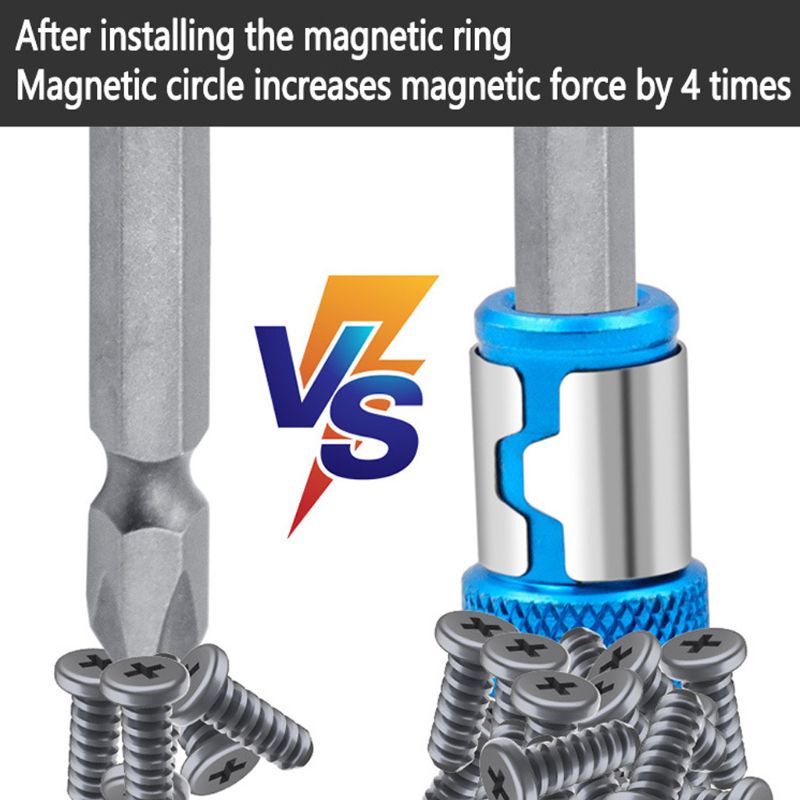Dụng cụ đầu nam châm nhặt ốc vít 1/4 inch 6.35mm