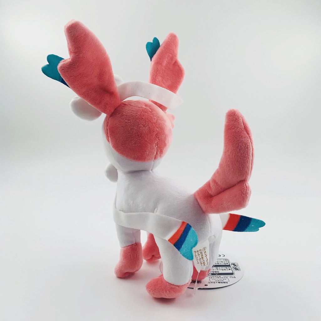 THÚ BÔNG POKEMON EEVEE  SYLVEON HỆ TIÊN  HÀNG CHÍNH HÃNG POKEMON CHUẨN ĐẸP TỪNG CM