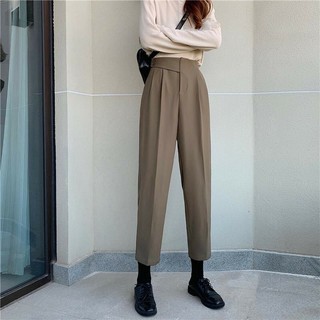 Quần baggy 2 khuy lệch