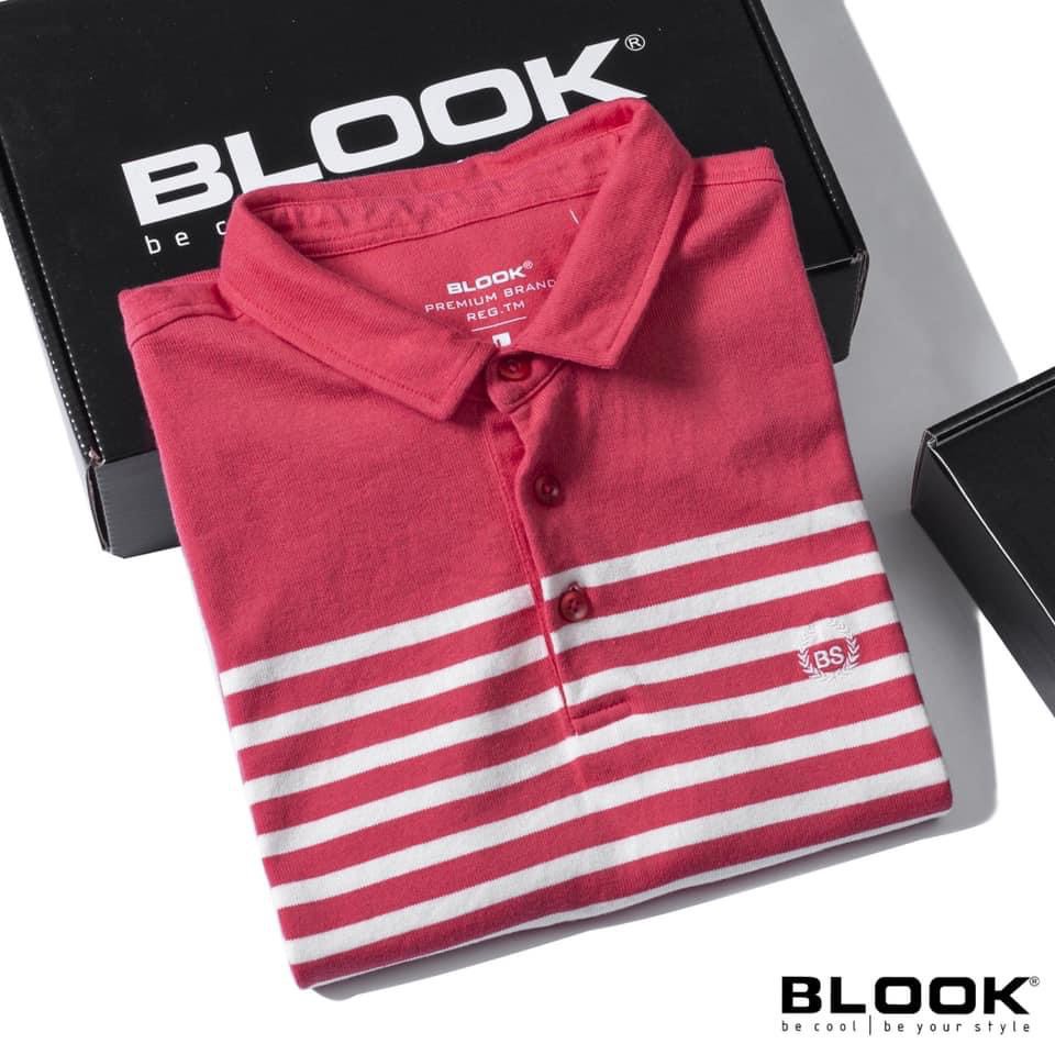 Áo polo nam slimfit BLOOK vải thun chất len nhẹ mềm , cotton co giãn 33315 ( HÌNH THẬT ) | BigBuy360 - bigbuy360.vn