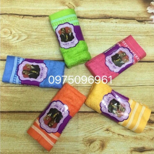 Khăn mặt sợi tre siêu mềm (ảnh thật)