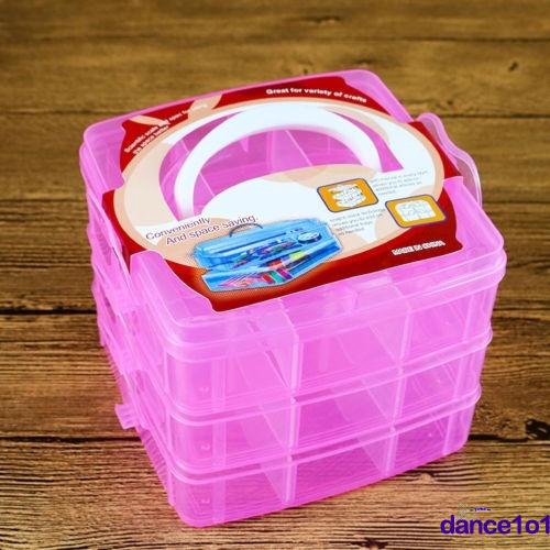 Hộp đựng đồ 3 tầng 18 ngăn tiện dụng chất lượng cao