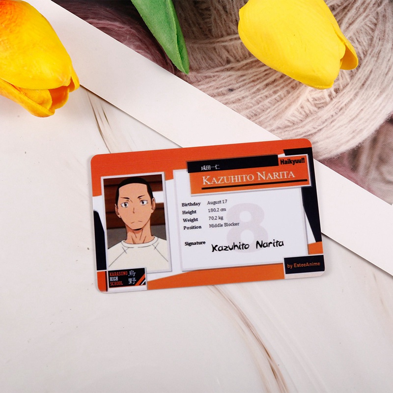 Thẻ ảnh PVC hình nhân vật Anime