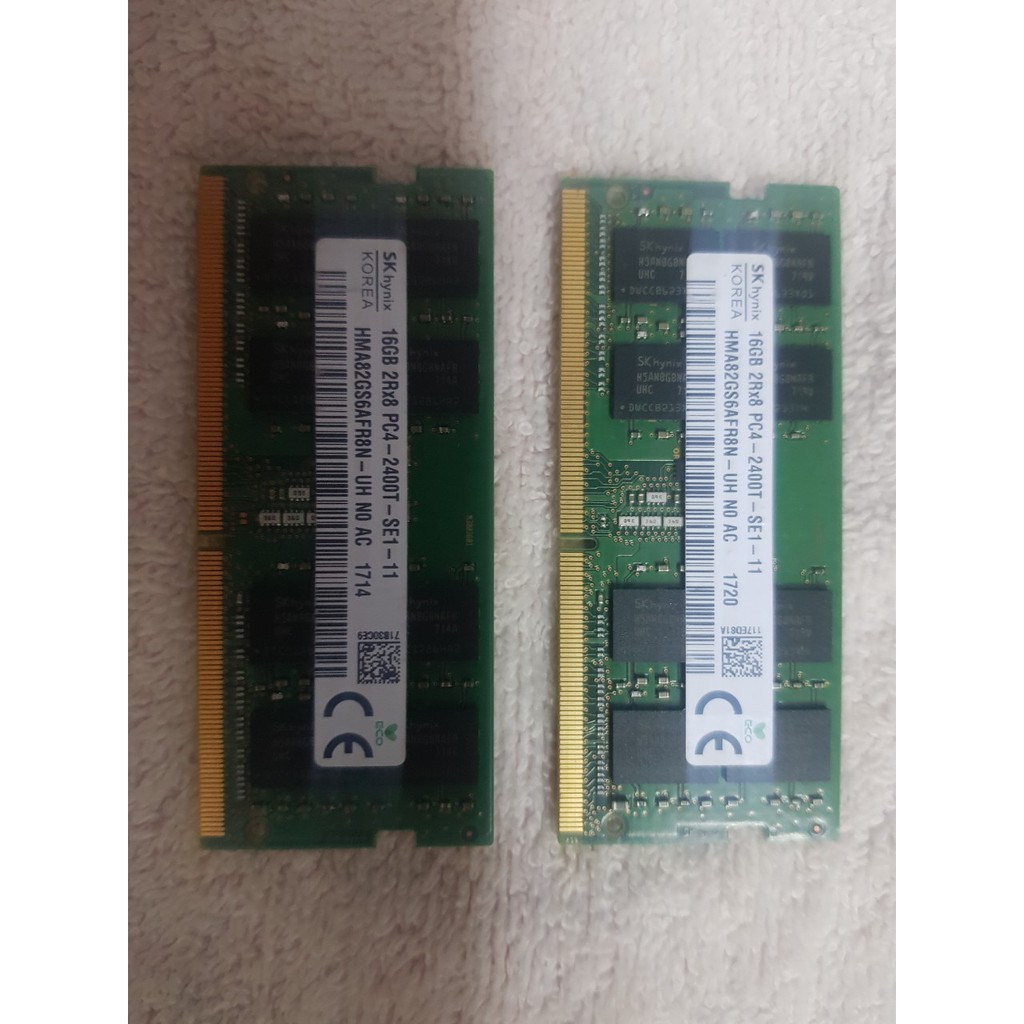 Ram Laptop 16GB DDR4 bus 2133, 2400, 2666 dùng cho laptop thế hệ Cpu thứ 6, 7, 8, 9, 10