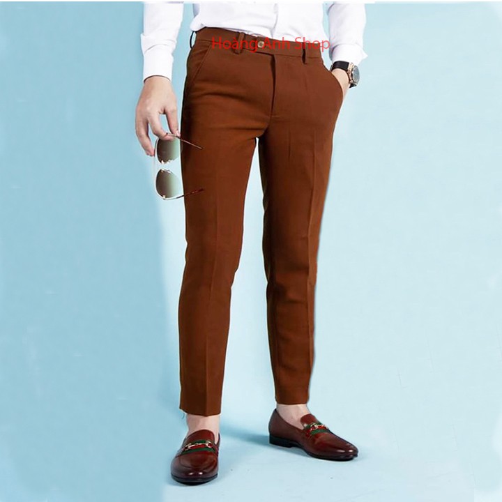 QUẦN TÂY NAM THỜI TRANG CÔNG SỞ ÔM DÁNG VẢI DÀY CO DÃN | BigBuy360 - bigbuy360.vn