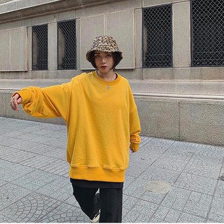 Áo thun dài tay basic / Áo Sweater trơn unisex (nhiều màu)