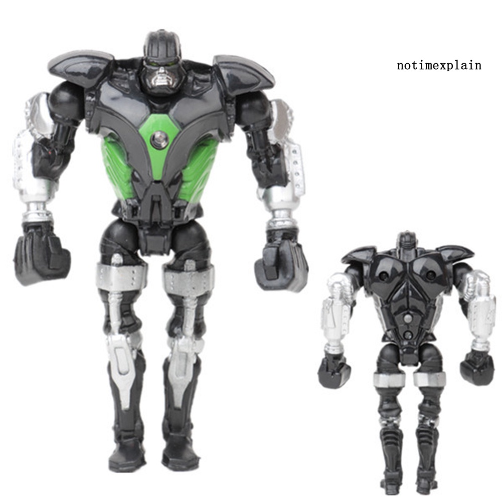 Set 8 mô hình đồ chơi nhân vật Adam Raider trong phim hoạt hình "Real Steel"