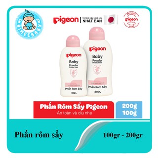 Phấn rôm sẩy Pigeon nắp màu 100g/200g