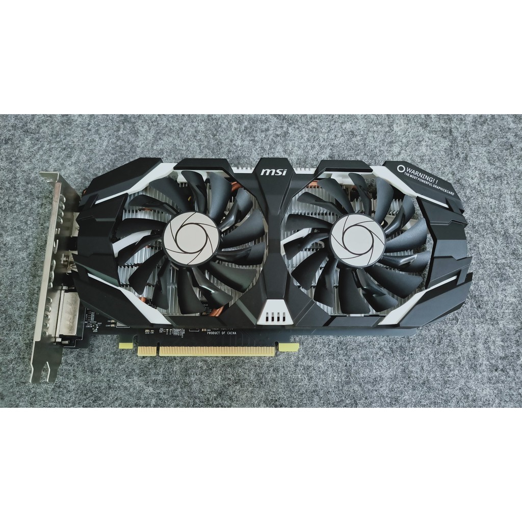 Card Màn Hình VGA GTX 1060 6G DDR5 MSI OC 2 Fan ( Đã Qua Sử Dụng)