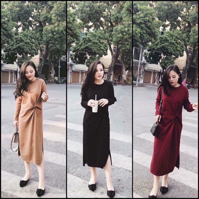 Váy xoắn eo