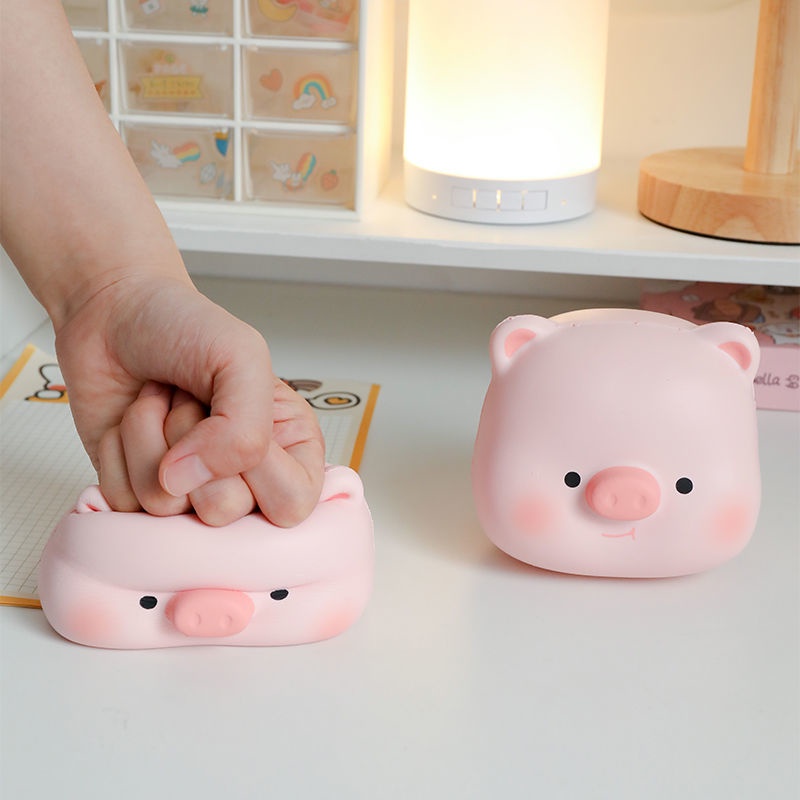 Đồ chơi giải nén bóp dành cho trẻ em Đồ Chơi Nắn Bóp Đàn Hồi Giảm Stress Hình Chú Heo Dễ Thương