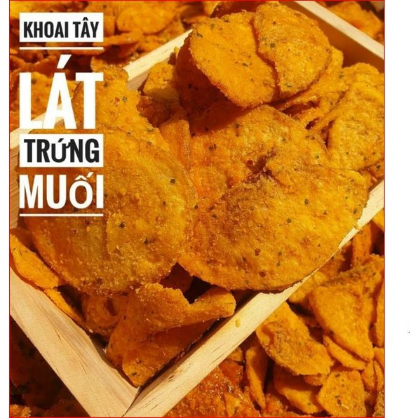 Khoai tây Trứng Muối - Khoai Tây Ống Lắc thơm ngon đậm vị béo giòn 200g kusn_store