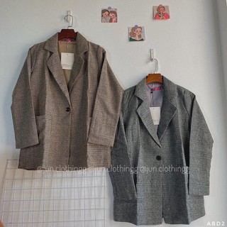 áo blazer dạ 2 lớp
