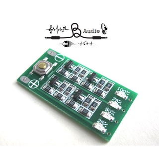 Mạch báo pin 3s 12.6v có nút bấm hiển thị diy