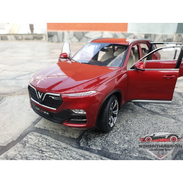 Xe mô hình Vinfast Lux SA 2.0, tỉ lệ 1:24