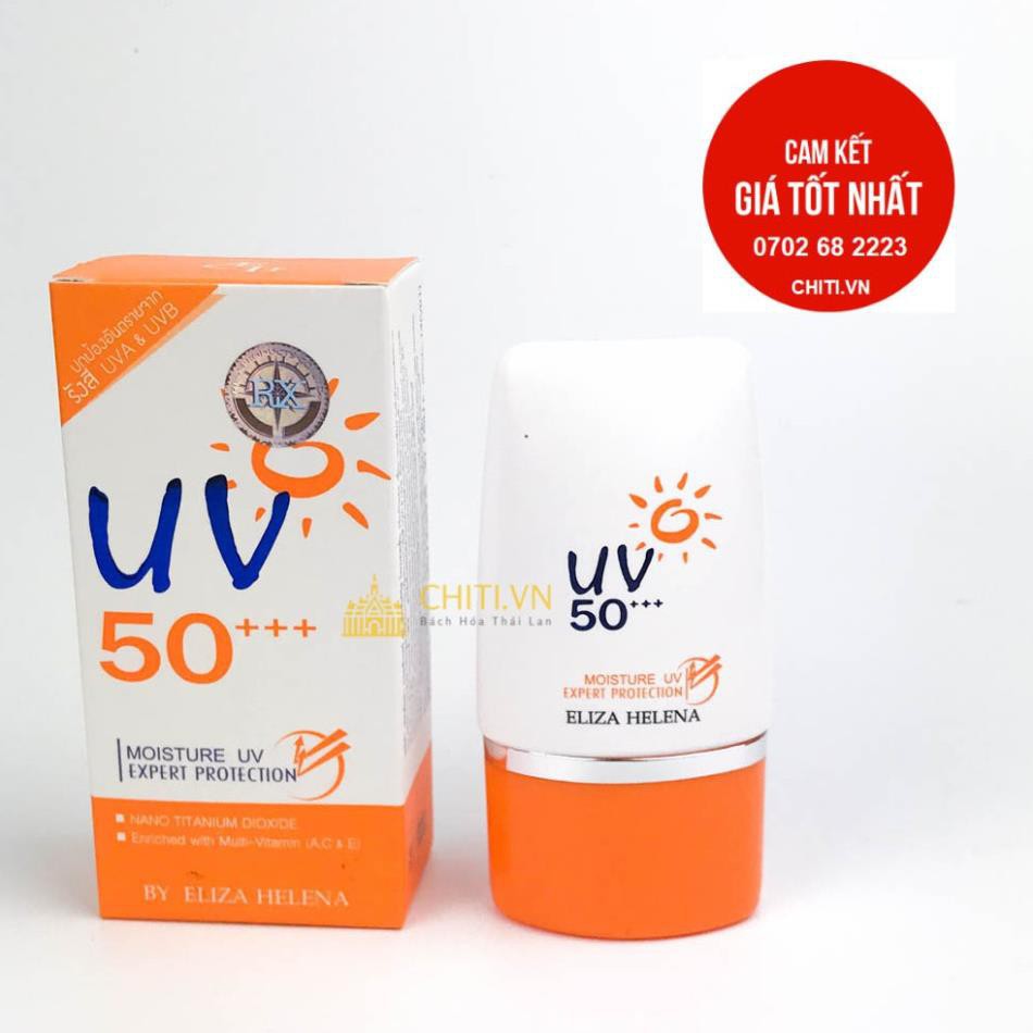 Kem chống nắng UV 50 +++ By Eliza Helena 30g nhập khẩu Thái Lan