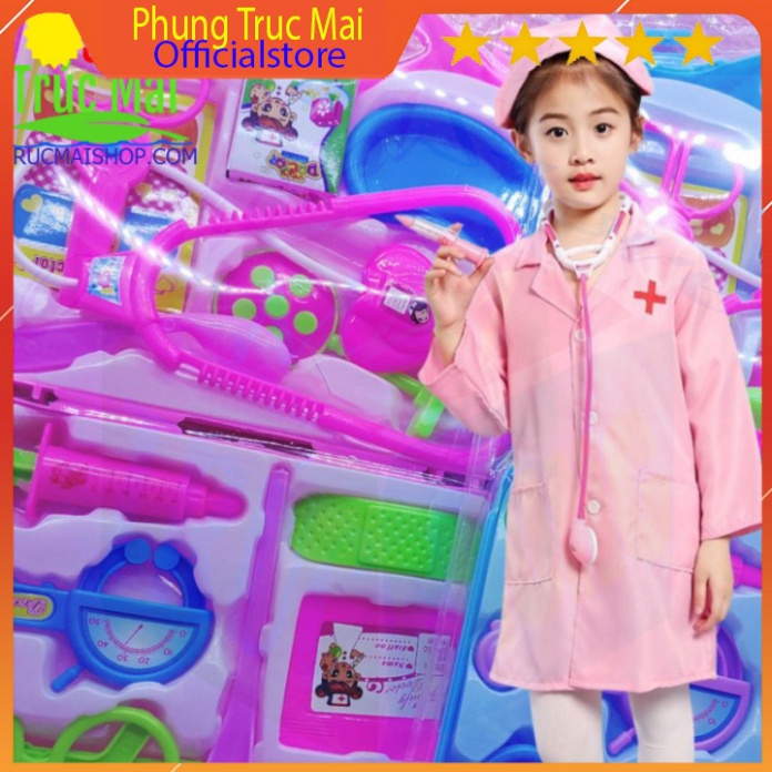 Bộ đồ chơi vali bác sĩ cho bé tập làm bác sỹ cho bé trai ,bé gái , Đồ chơi trẻ em