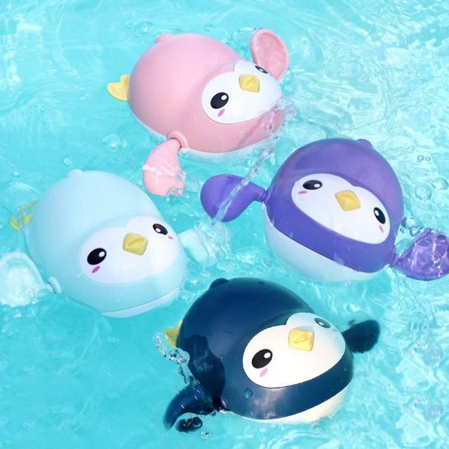 Đồ chơi CHIM CÁNH CỤT bơi lội chạy cót ( LOẠI TO ) cho bé
