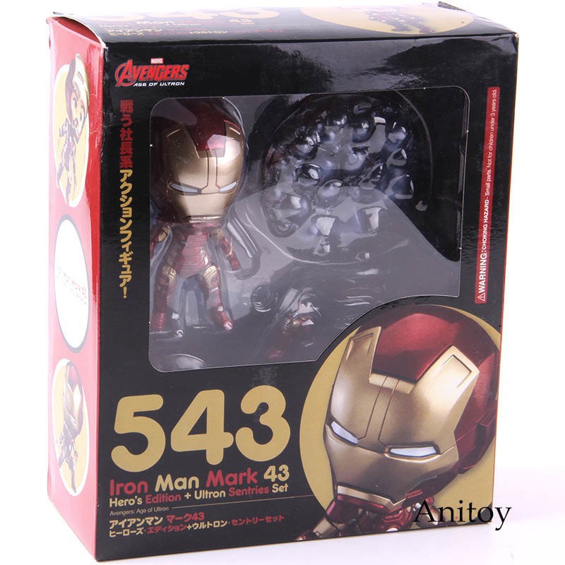 Mô Hình Nhân Vật Iron Man Mark 43 Trong Phim Avengers Infinity War
