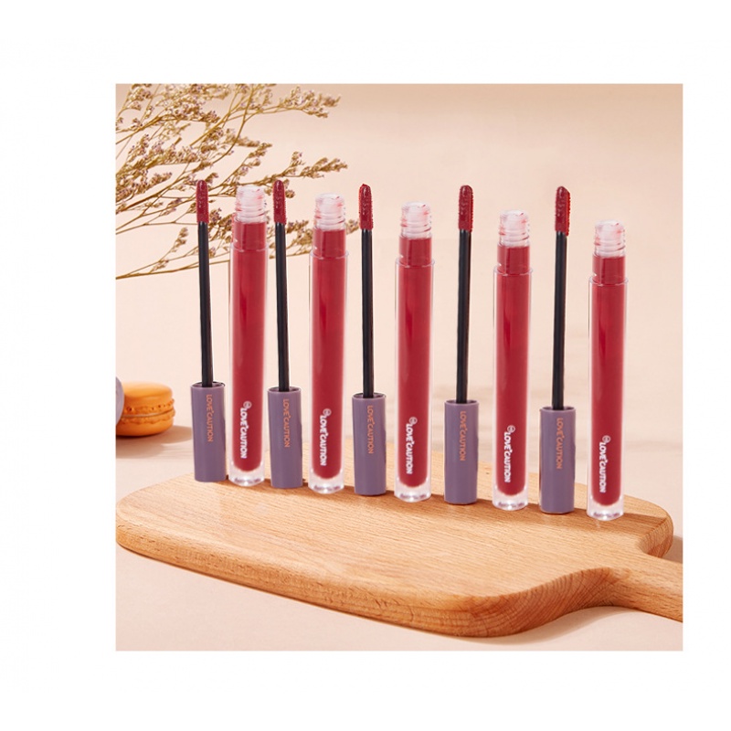 [Hàng mới về] Son môi LOVE CAUTION chất nhung lì mềm mịn lâu trôi