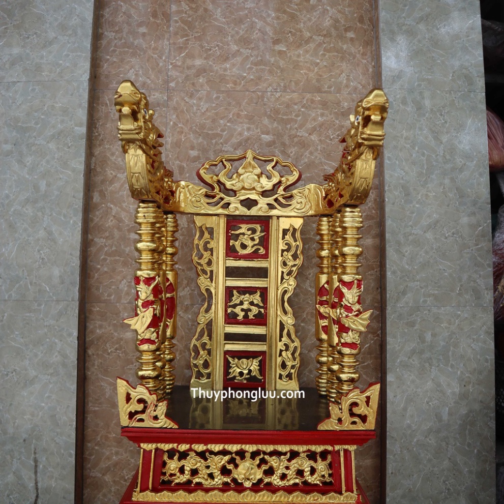 Long Ngai thờ cúng gỗ mít-Ỷ thờ gia tiên gỗ mít 3 cỡ Ngai