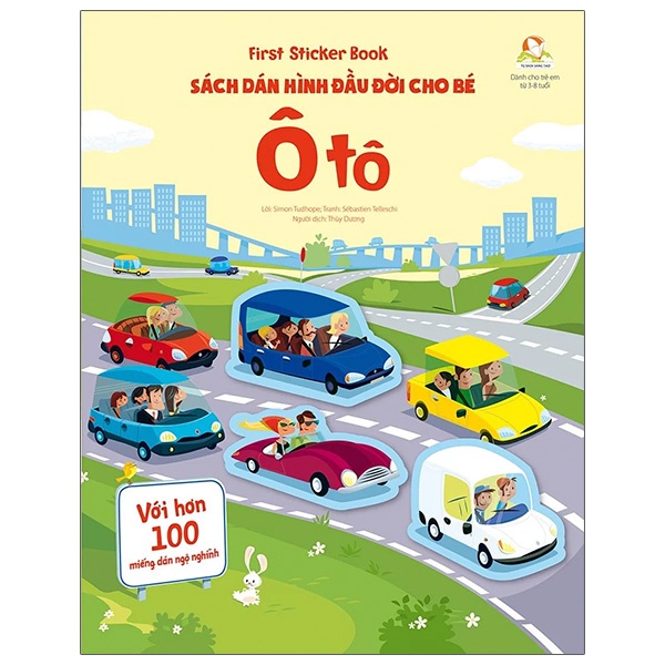 Sách First Sticker Book - Sách Dán Hình Đầu Đời Cho Bé - Ô Tô