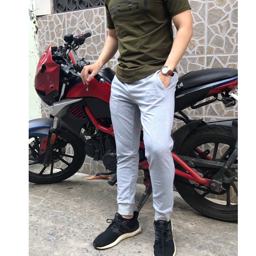 Quần thể thao jogger nam nữ thun nỉ bigsize thể thao/gym | BigBuy360 - bigbuy360.vn