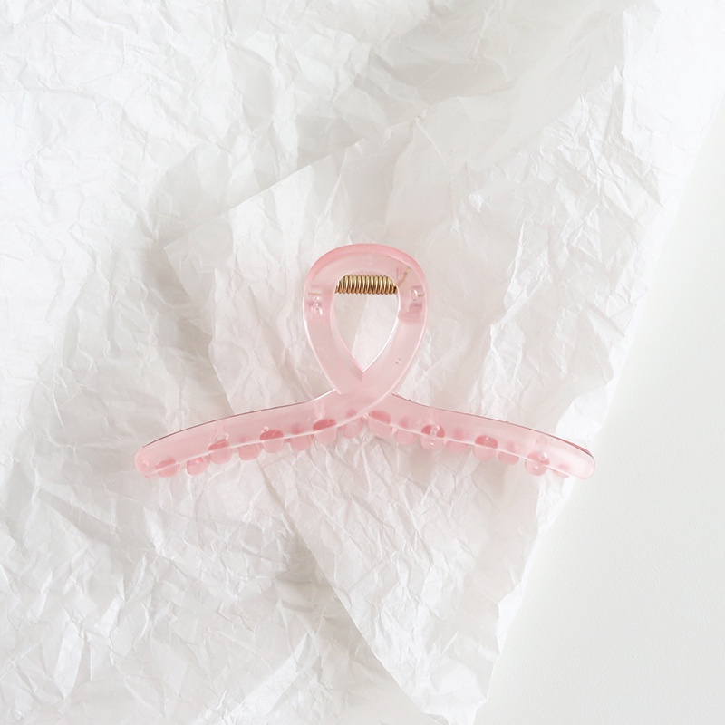 Kẹp tóc màu sắc ngọt ngào thiết kế phong cách giản dị thời trang cho nữ