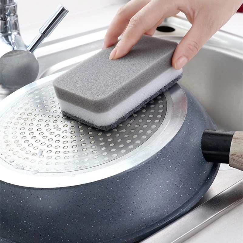 Miếng xốp rửa chén hai mặt siêu bền tiện dụng cho nhà bếp