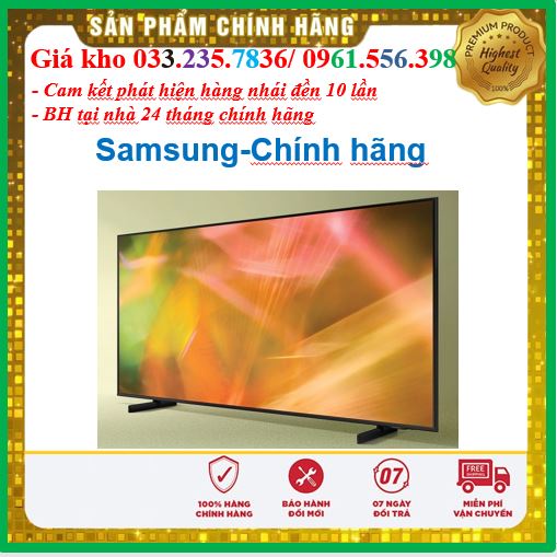 Smart Tivi Samsung 4K 55 inch UA55AU7700KXXV