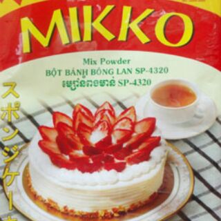 Bột bánh bông lan trộn sẵn mikko