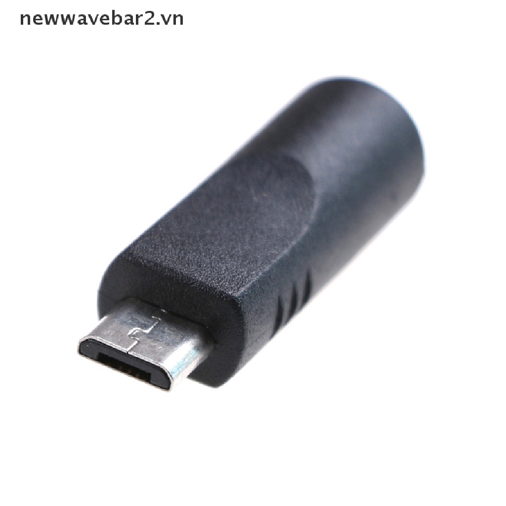 Set 2 Đầu Chuyển Đổi Từ Cổng 3.5Mmx1.1Mm Sang 5-Pin Micro USB
