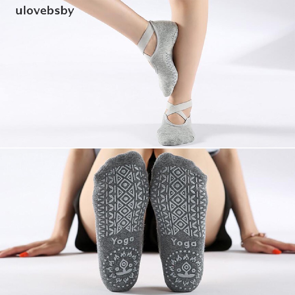 Vớ Cotton Chống Trượt Hở Lưng Hỗ Trợ Tập Yoga / Múa Ba Lê / Múa Ballet Cho Nữ