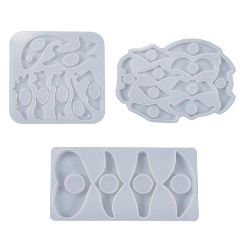 Sa Khuôn Silicon Làm Thẻ Đánh Dấu Trang Sách Hình Ngón Tay Cái DIY