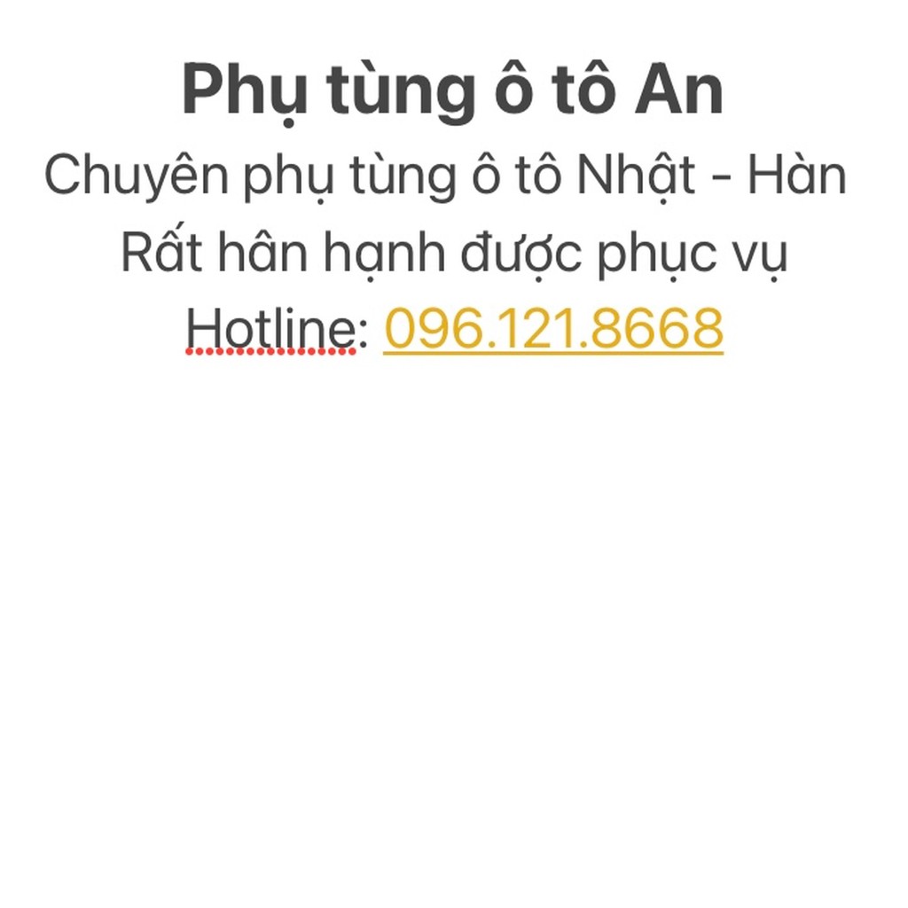 Phụ tùng ô tô An