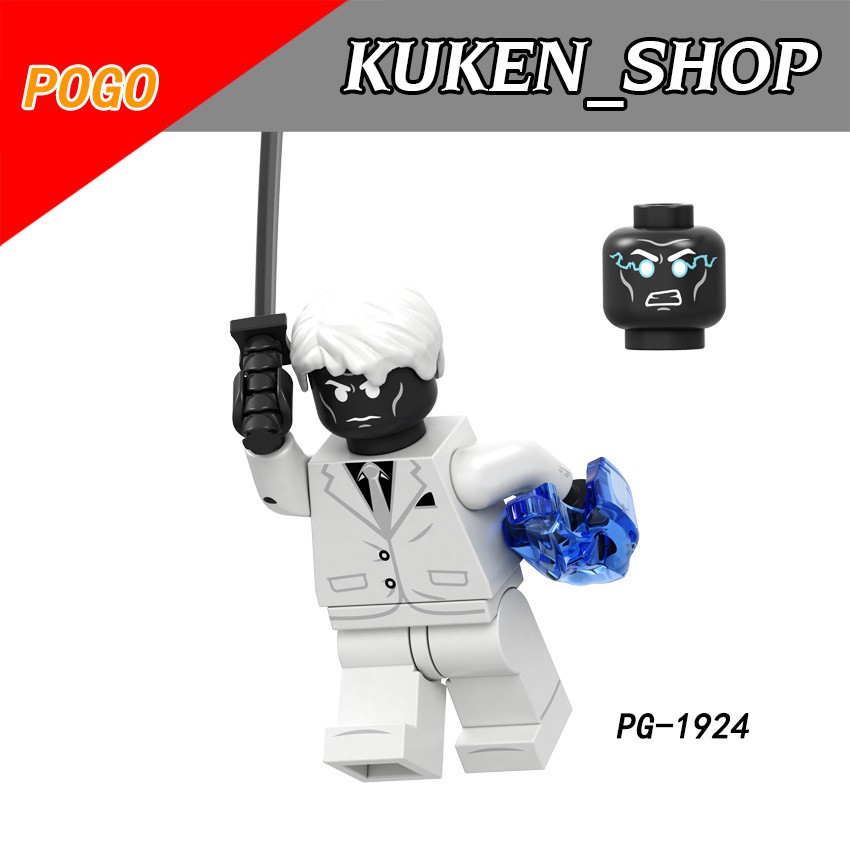 Minifigures Marvel Các Mẫu Nhân Vật Cannonball Magma Mister Negative Ghost Spider Magik Mirage Mẫu Mới PG8219