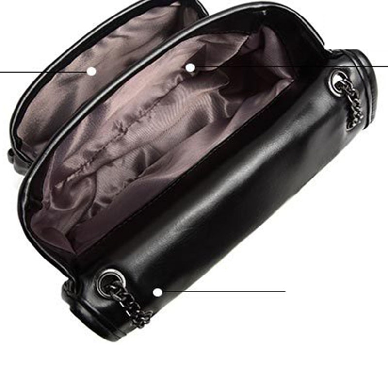 Túi Đeo Chéo Dây Xích Dễ Phối Đồ Thời Trang Cho Nữ