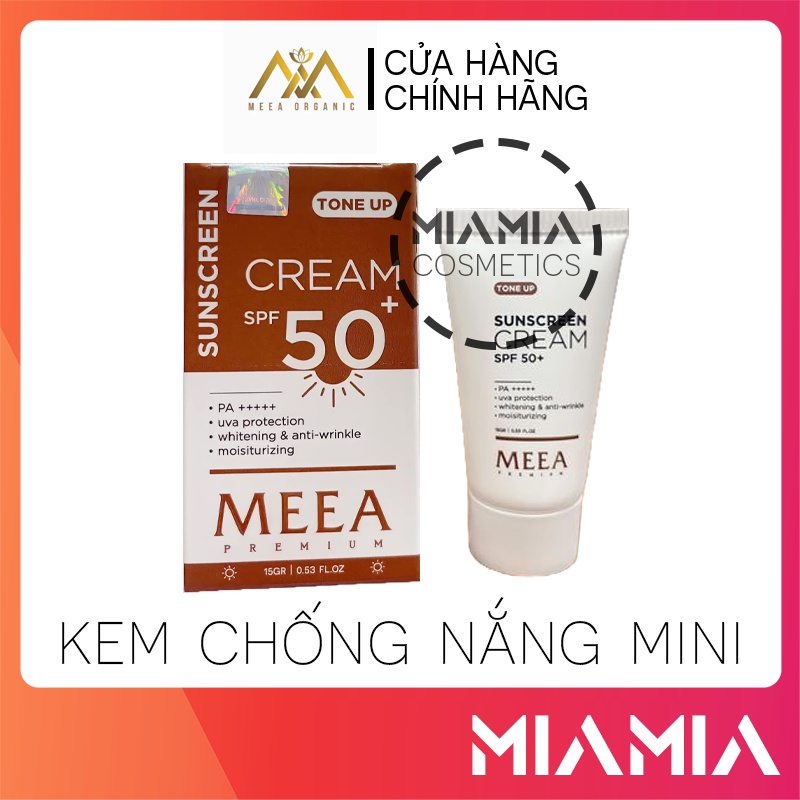 Kem Chống Nắng MeeA Organic Mini Chính Hãng